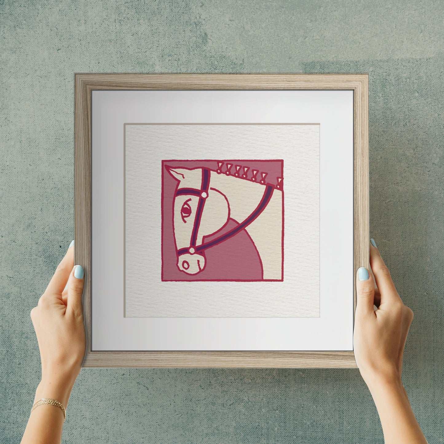 Framed Art Print - Horse