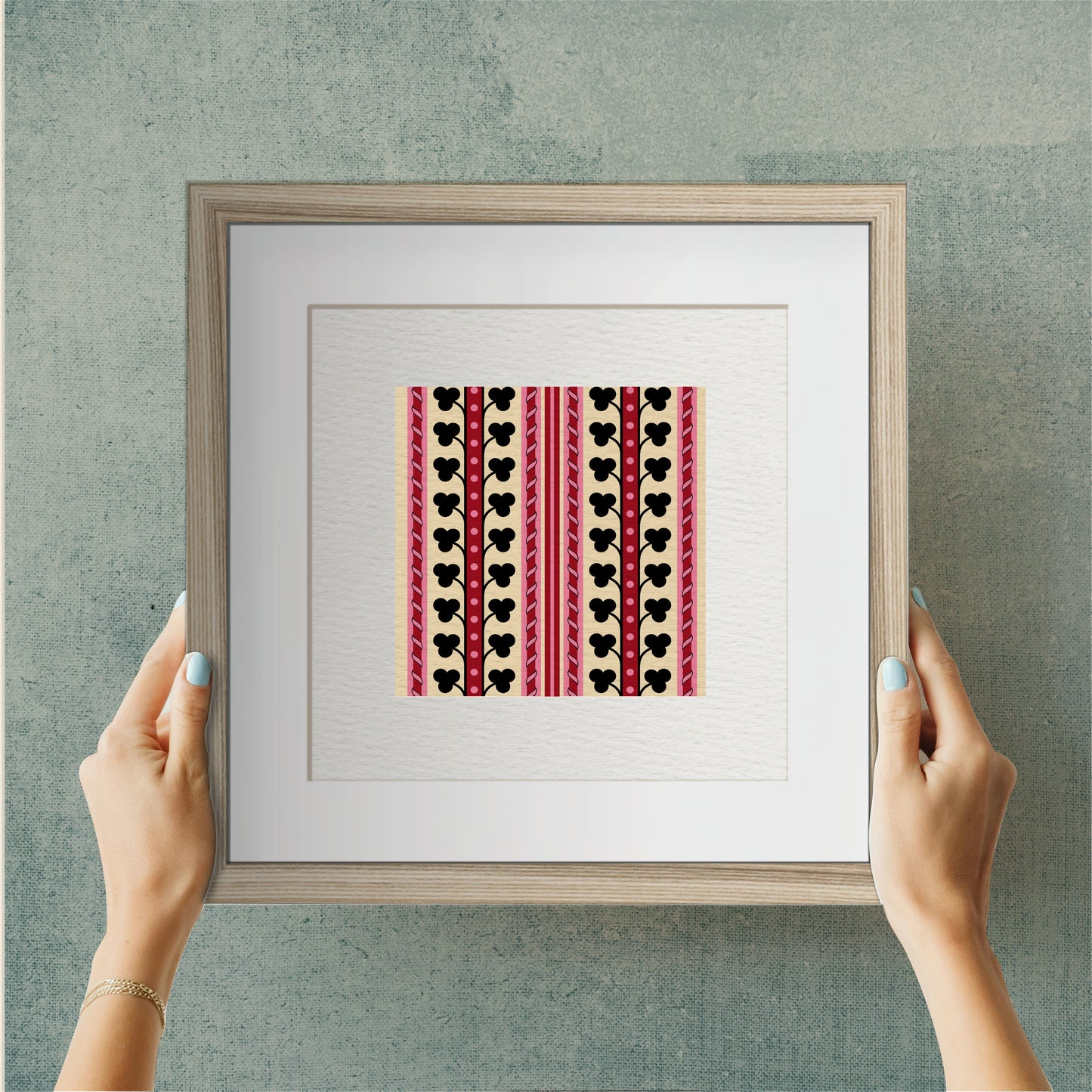 Framed Art Print - Clover