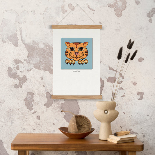 A3 Poster - Ginger Cat