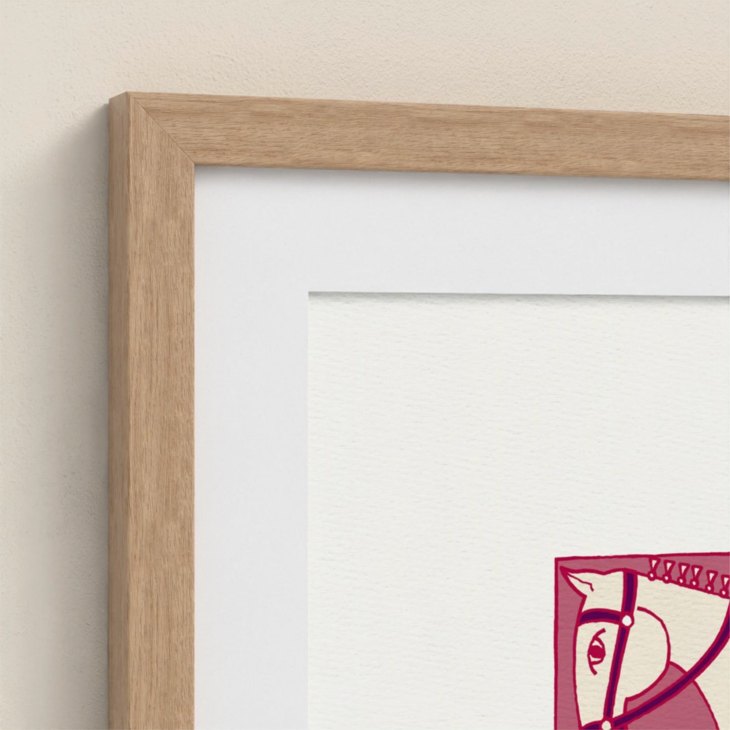 Framed Art Print - Horse