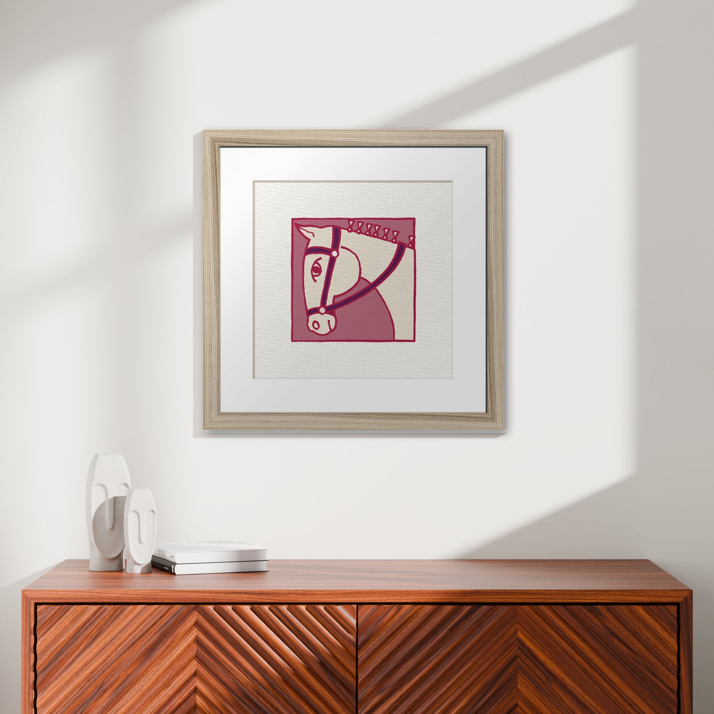 Framed Art Print - Horse