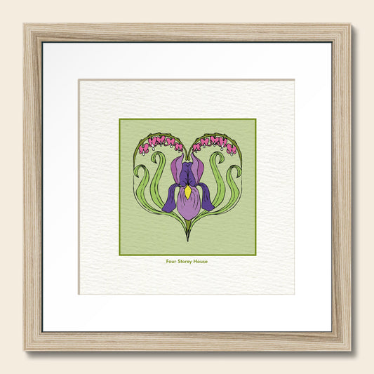 Framed Art Print - Iris