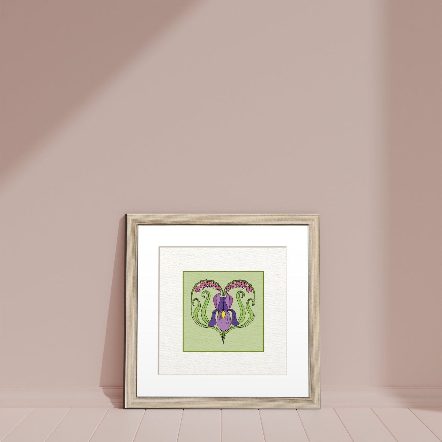 Framed Art Print - Iris