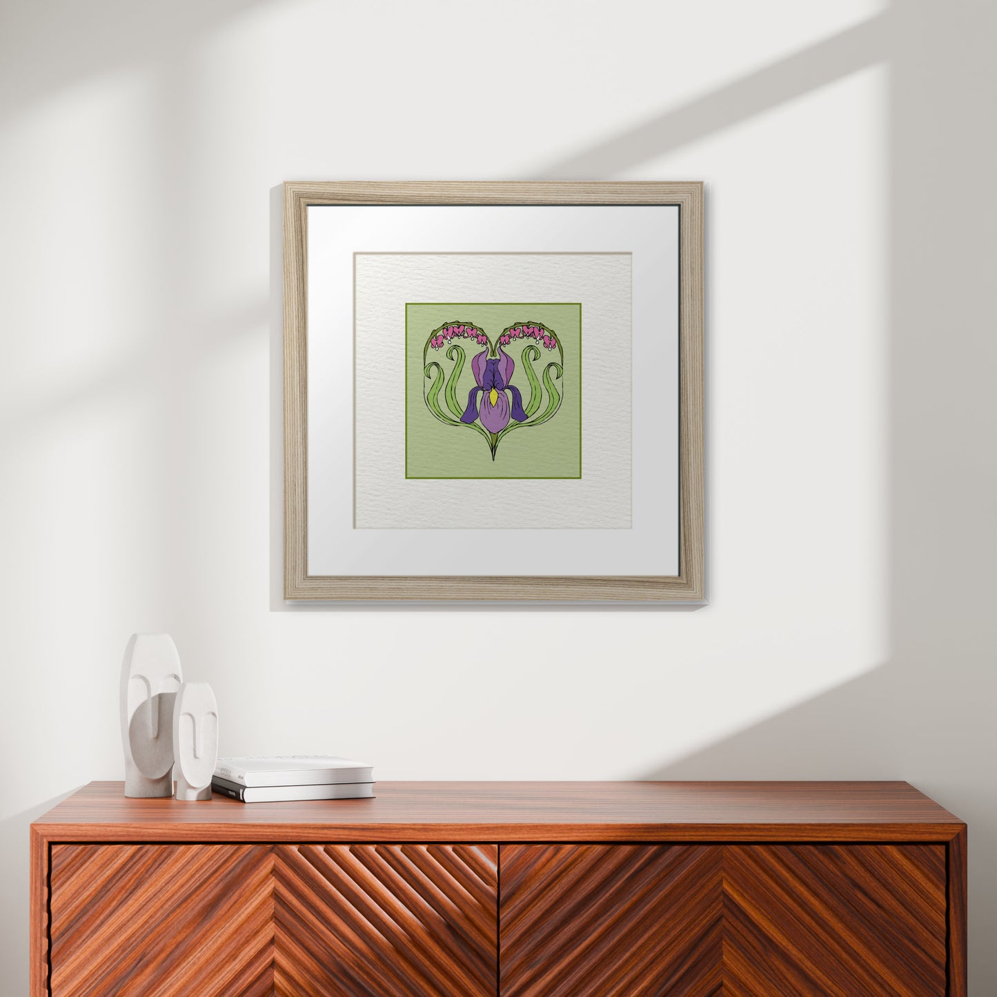 Framed Art Print - Iris