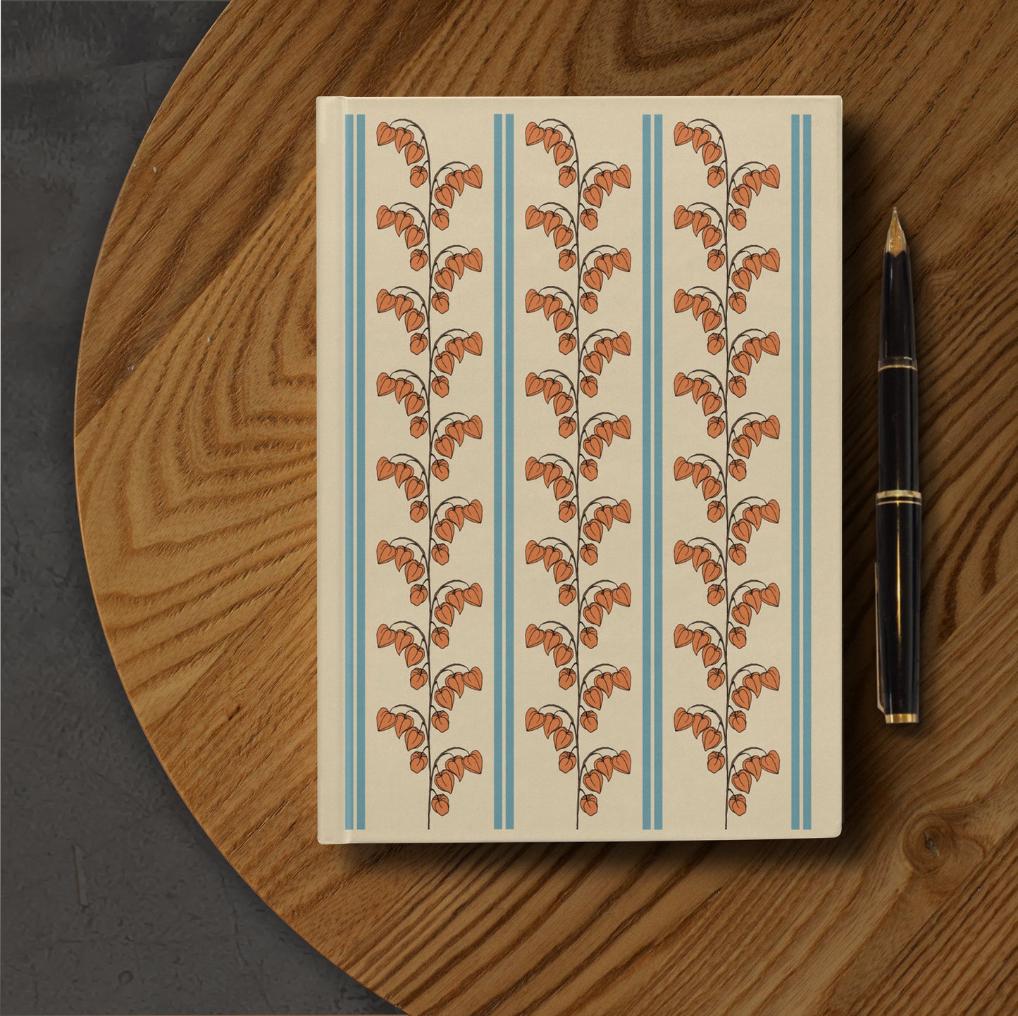 A5 Hardback notebook - Chinese Lantern