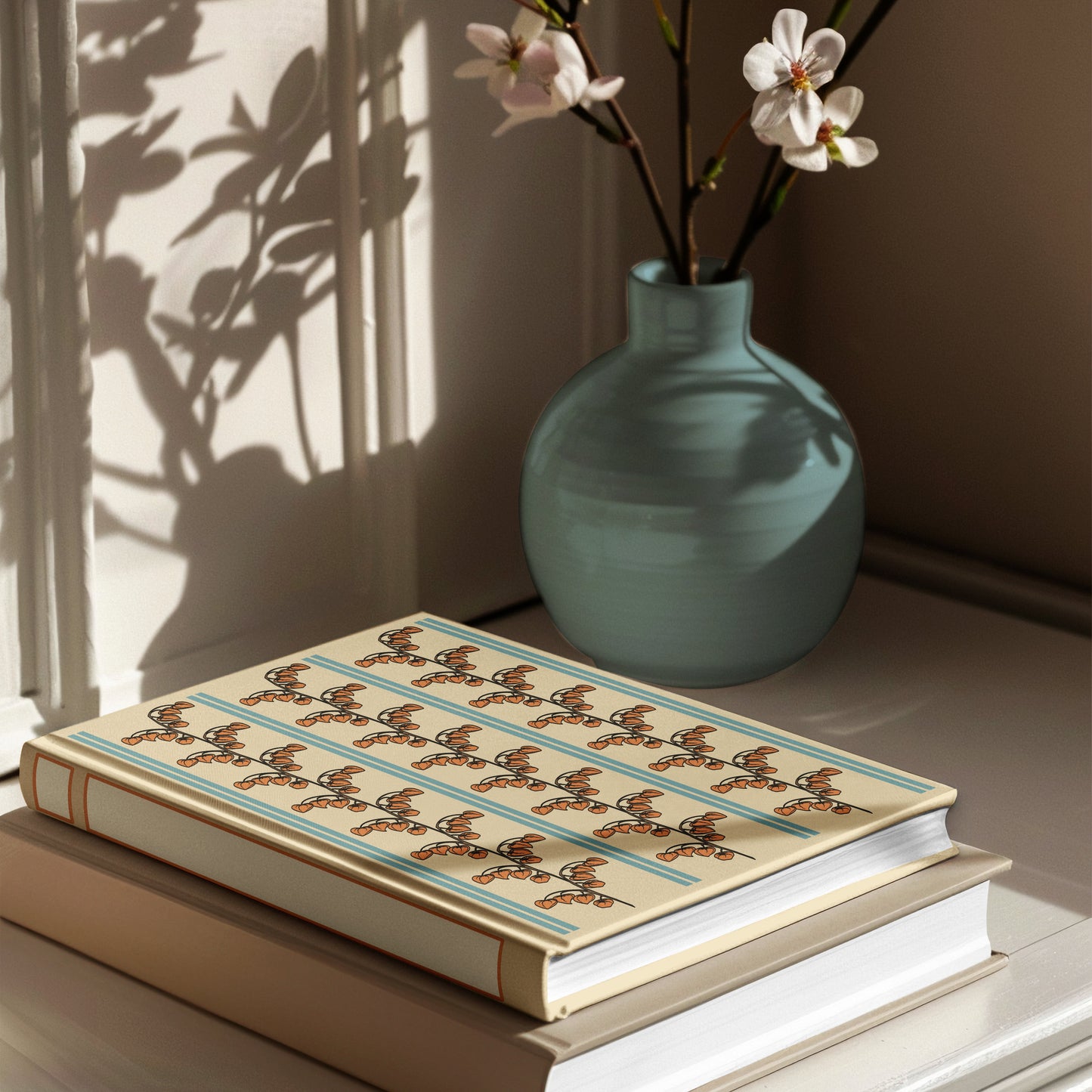 A5 Hardback notebook - Chinese Lantern