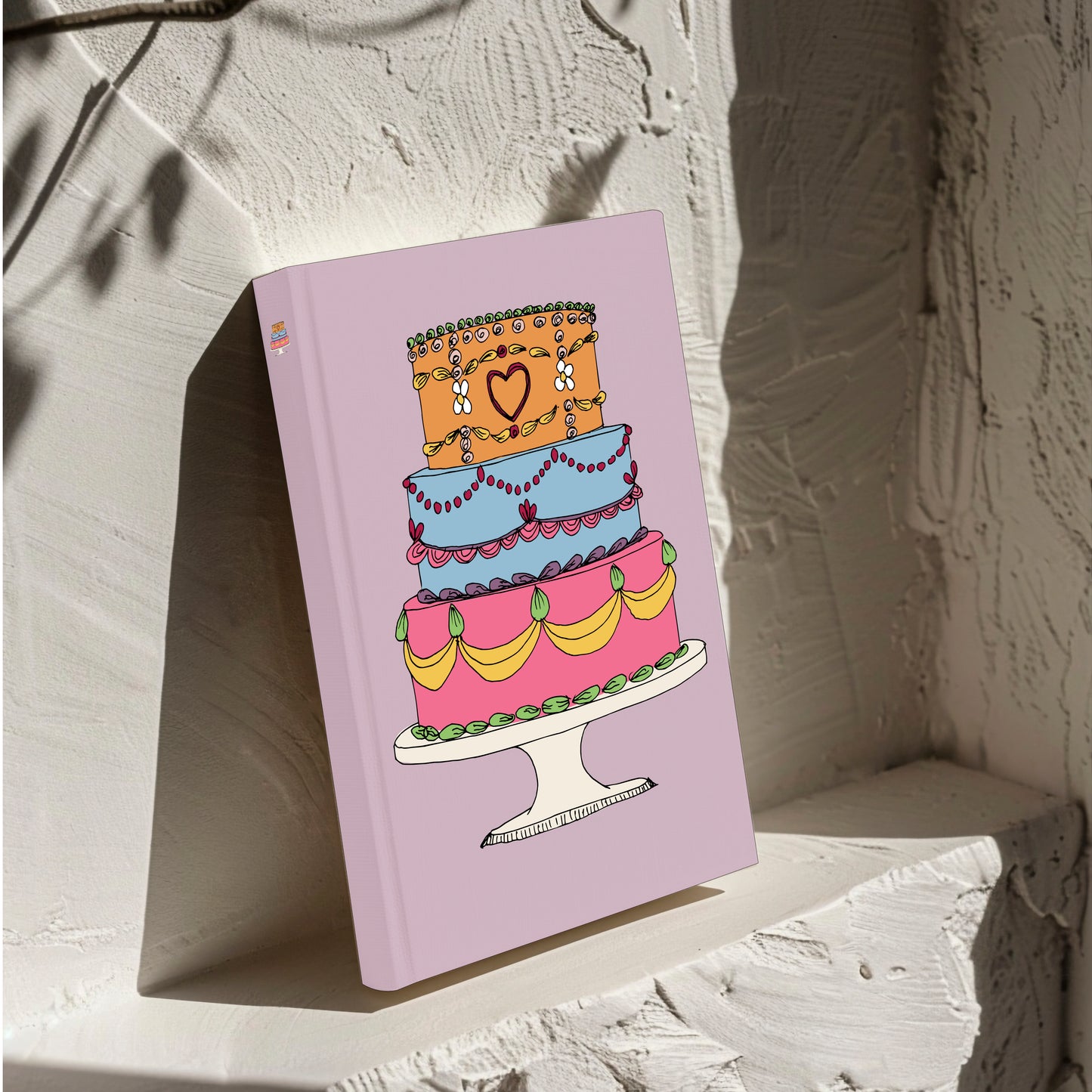 A5 Hardback notebook - Cake!