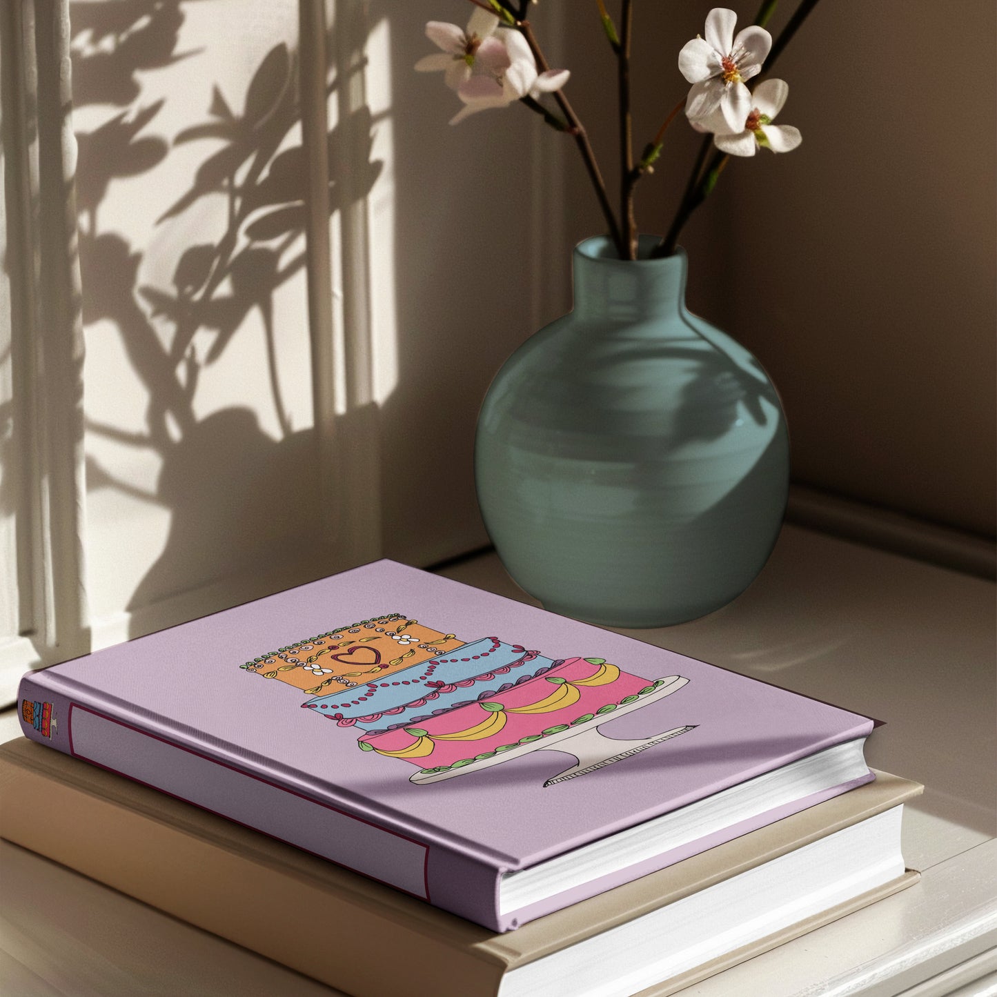 A5 Hardback notebook - Cake!