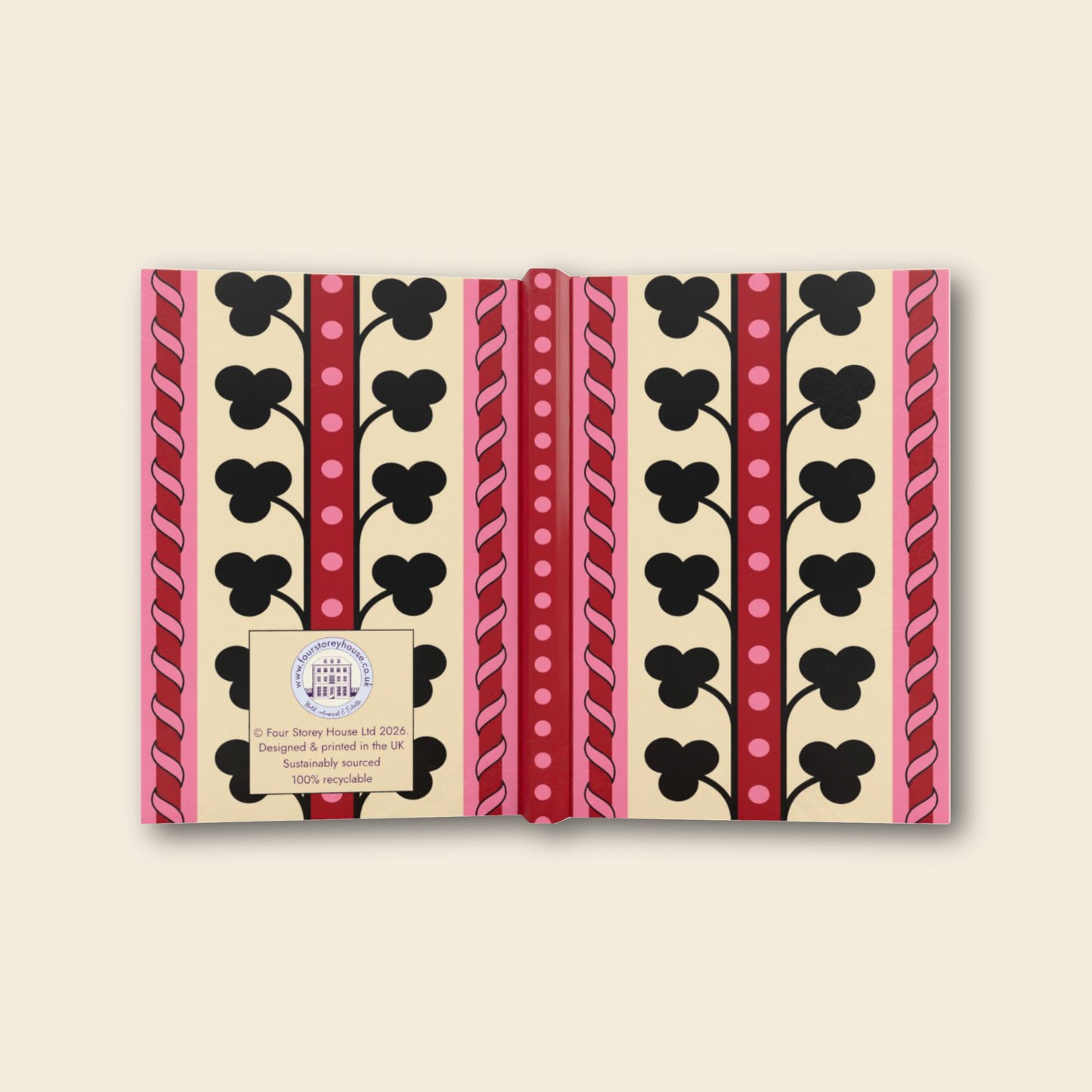 A5 Hardback notebook - Clover