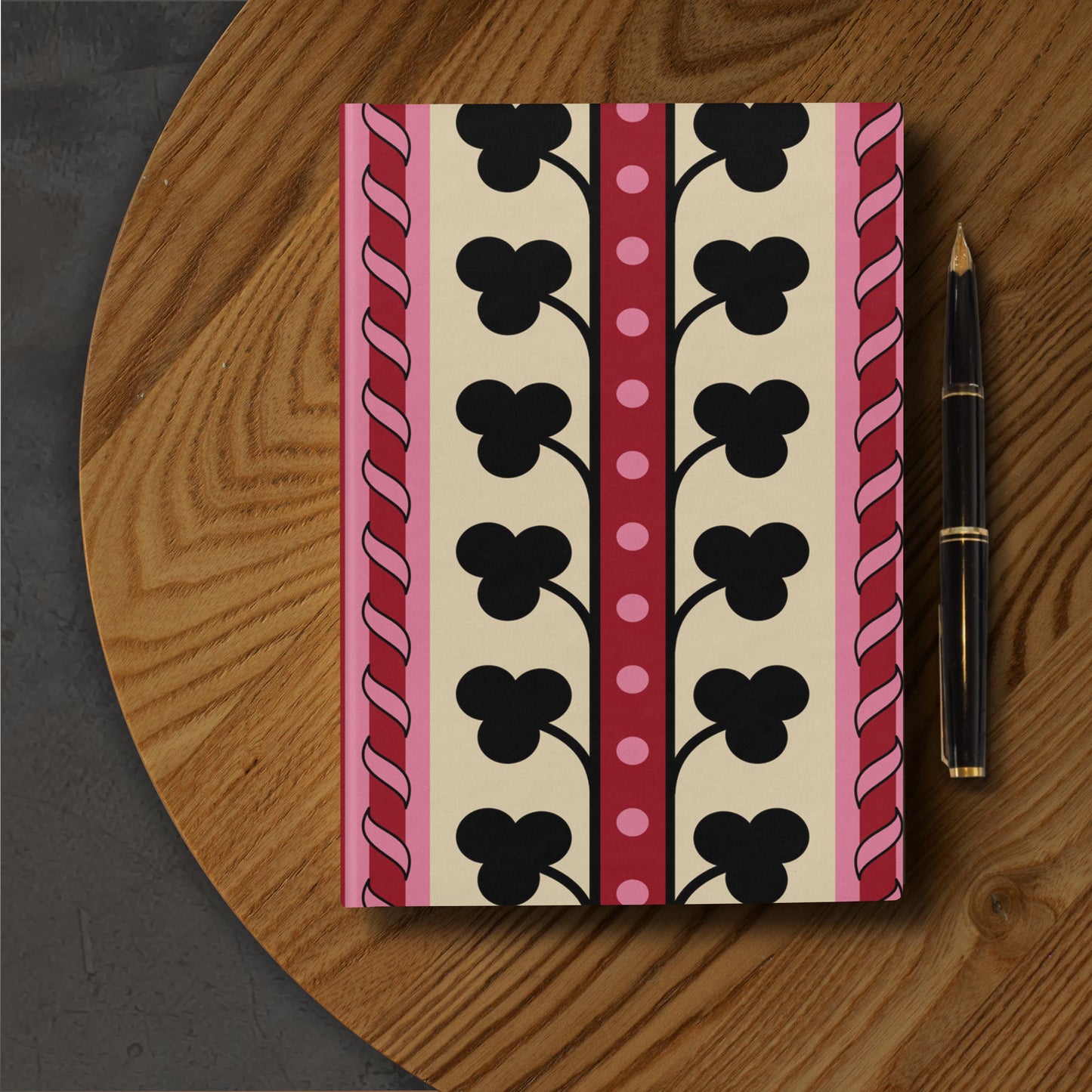 A5 Hardback notebook - Clover