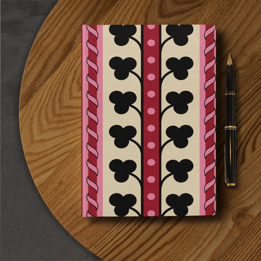 A5 Hardback notebook - Clover