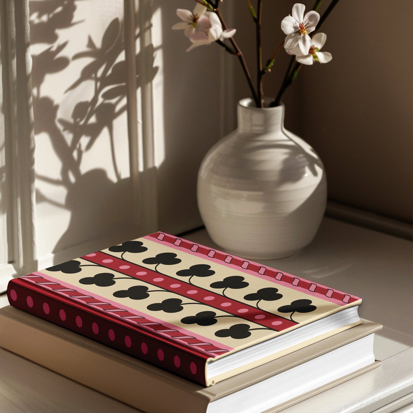 A5 Hardback notebook - Clover