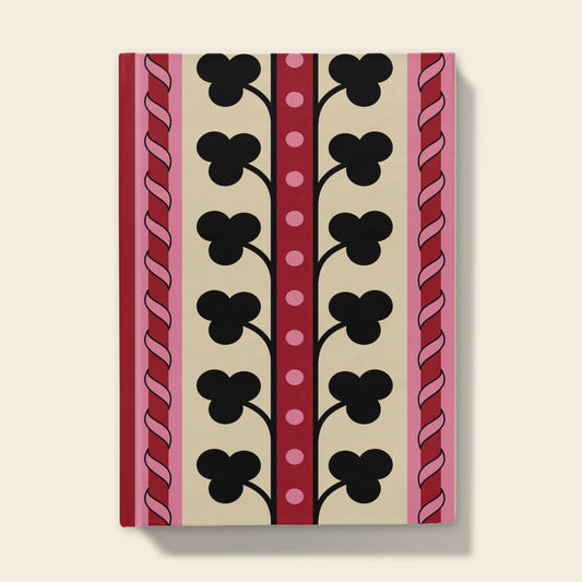 A5 Hardback notebook - Clover