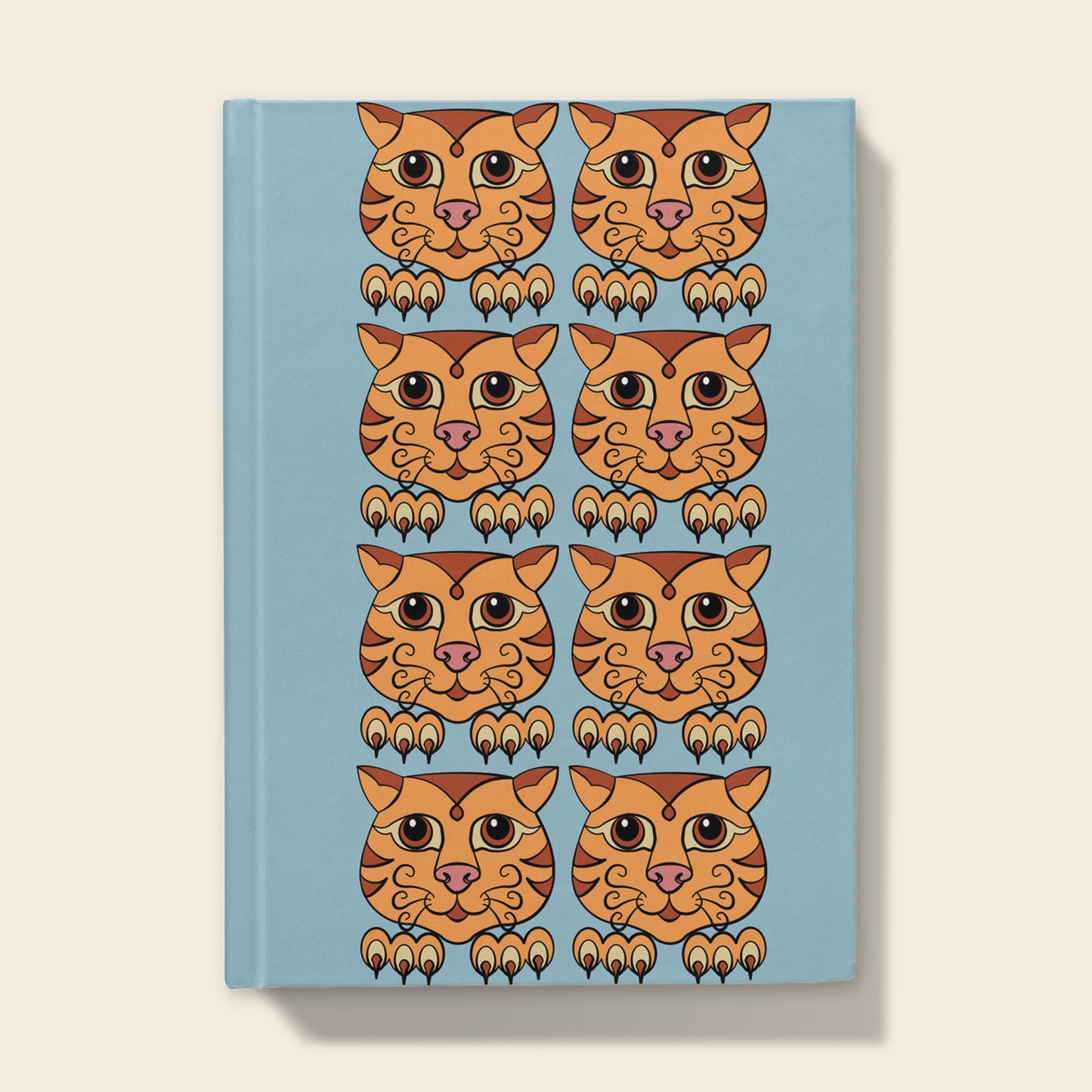 A5 Hardback notebook - Ginger Cat