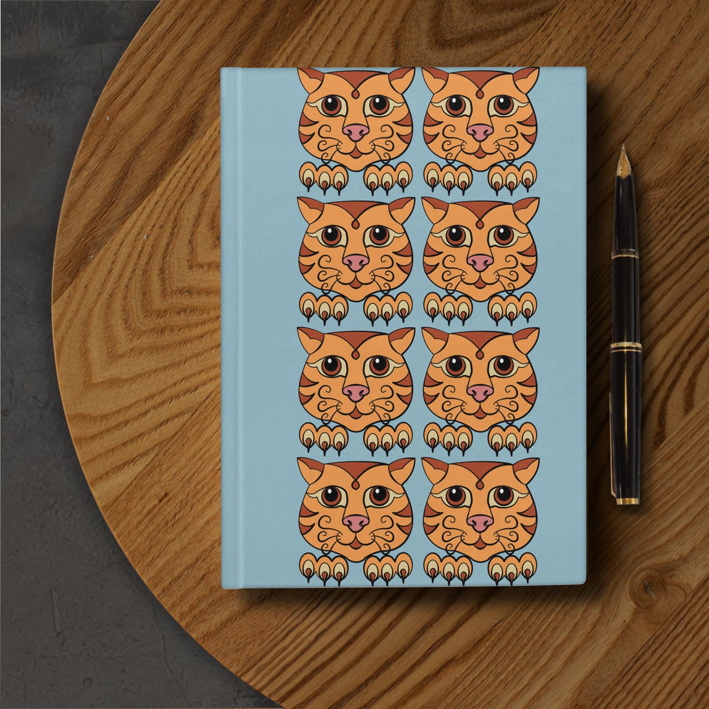 A5 Hardback notebook - Ginger Cat