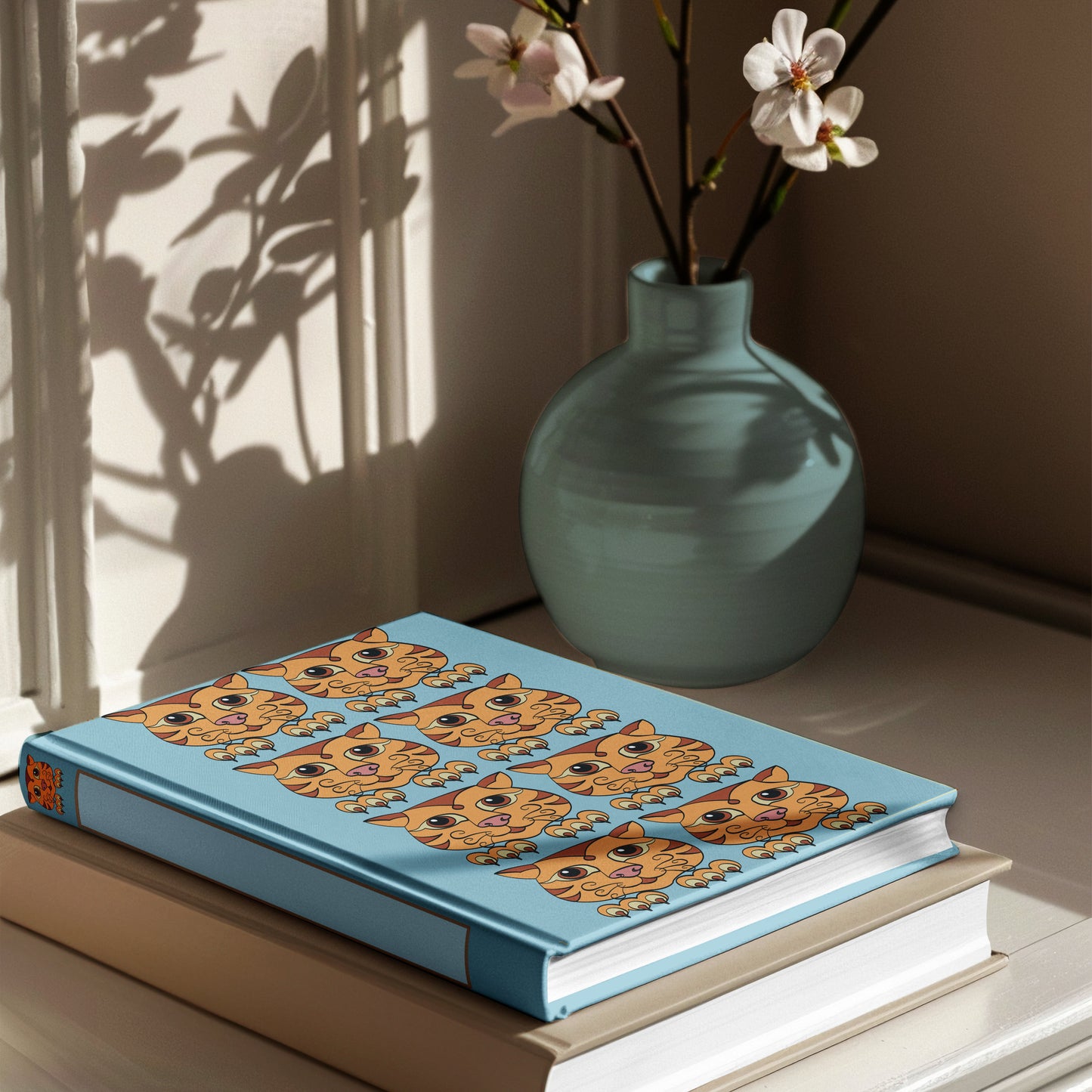 A5 Hardback notebook - Ginger Cat
